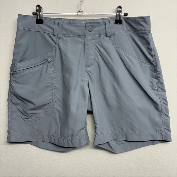 Mountain Hardwear Nylon Shorts 8 / 40 Light Blue Gray - Picture 1 of 8